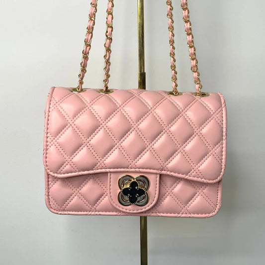 [$119.99] ANY 1 High Quality Bag-Pink Lattice Bag